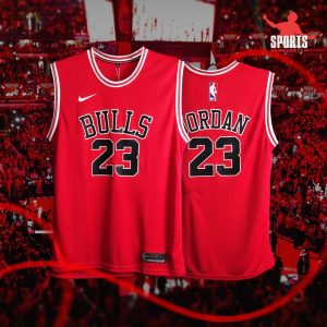 Chicago Bulls Jordan Jersey - Red